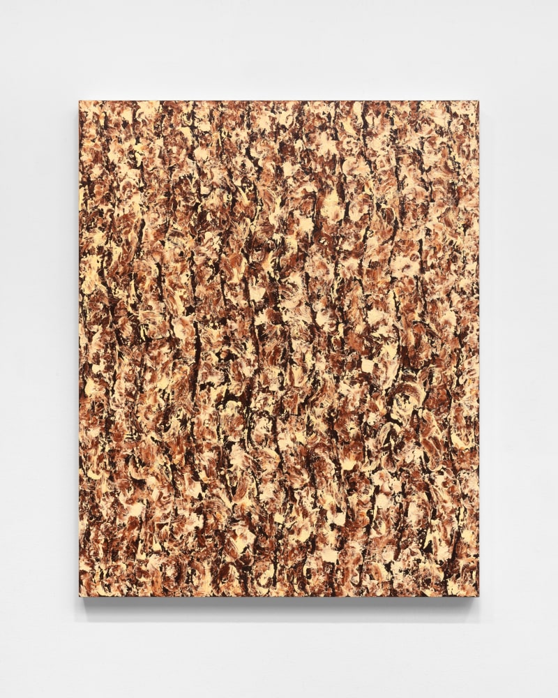 Julian Lethbridge Rope 2, 2016-2021 oil and pigment stick on linen 52 x 42 in. (132.1 x 106.7 cm)