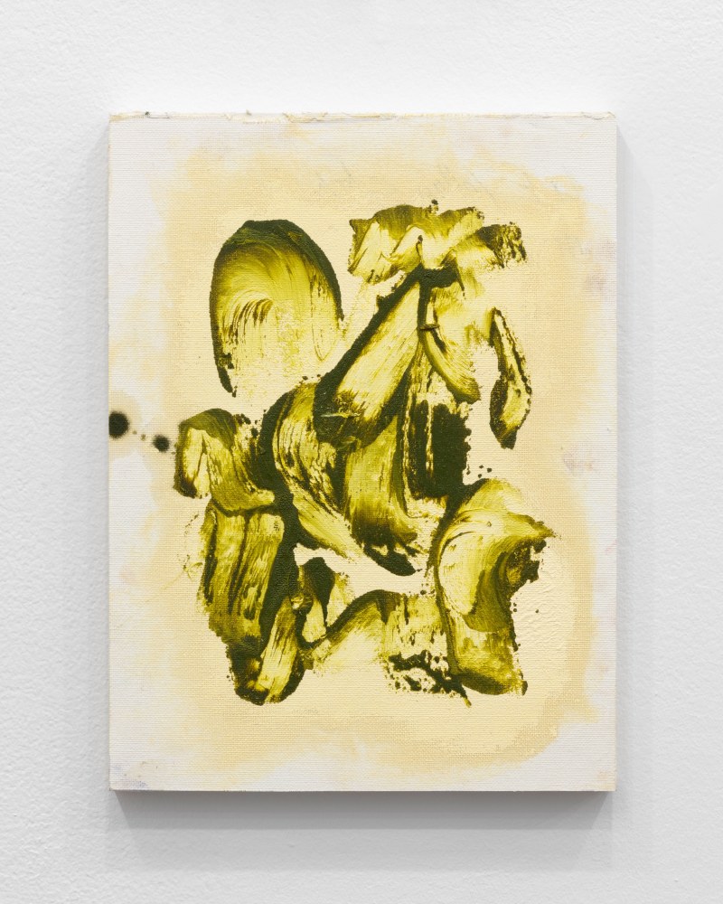 Julian Lethbridge Color Note #6, 2021 pigment stick and oil on canvas 12 x 9 in. (30.5 x 22.9 cm)