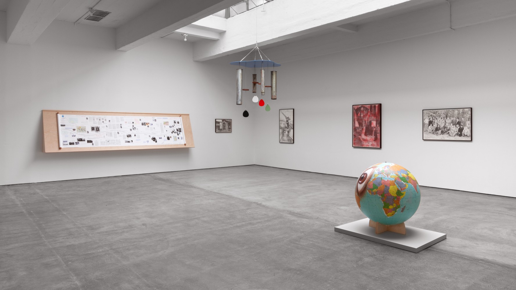 Installation view, Sam Durant, September 12 – October 18, 2014