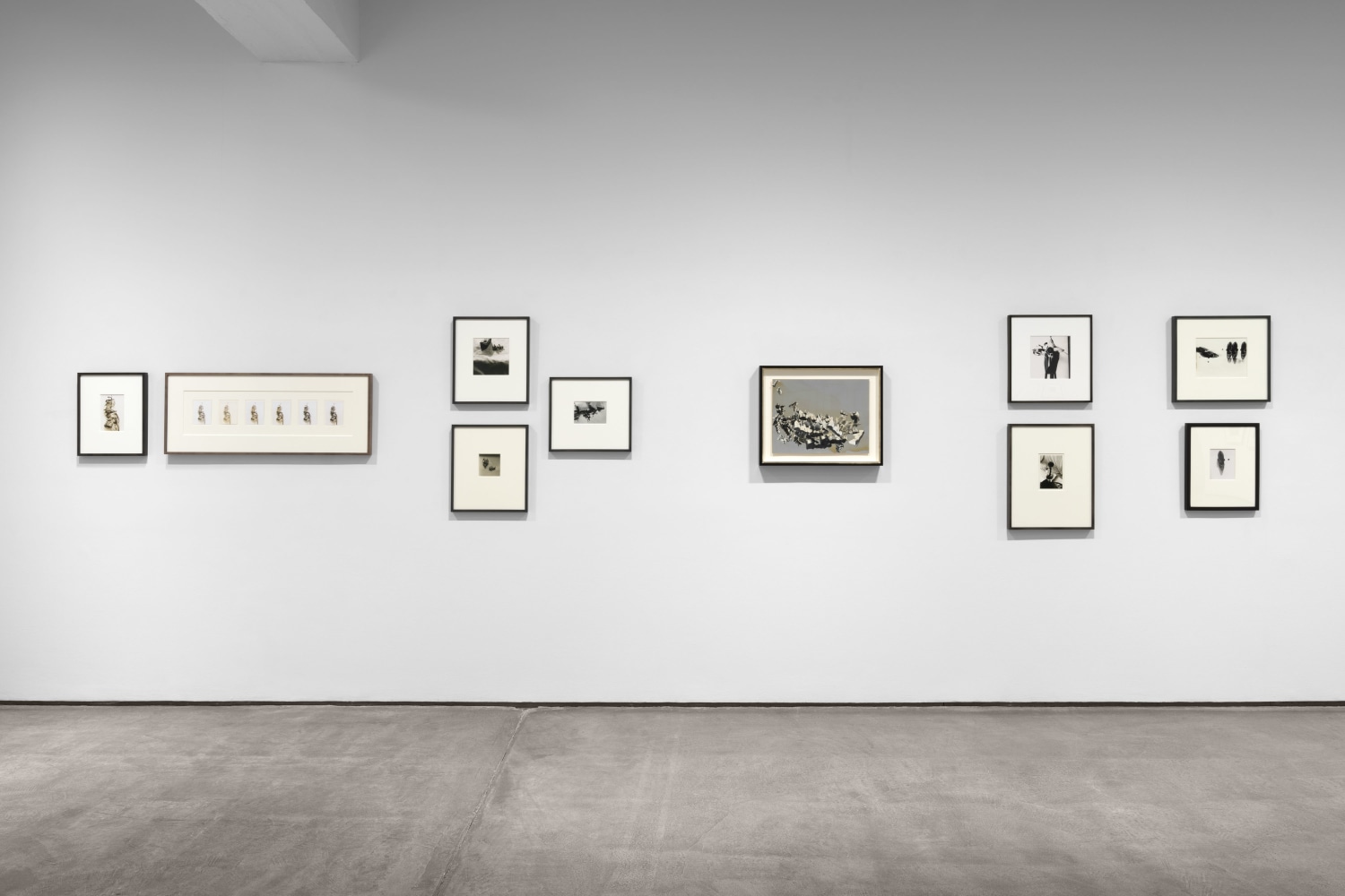 Installation view, Inventing Objects: Jay DeFeo’s Photographic Work, Paula Cooper Gallery, New York, September 9 – October 28, 2023.  © 2023 The Jay DeFeo Foundation/Artists Rights Society (ARS), New York. Photo: Steven Probert.
