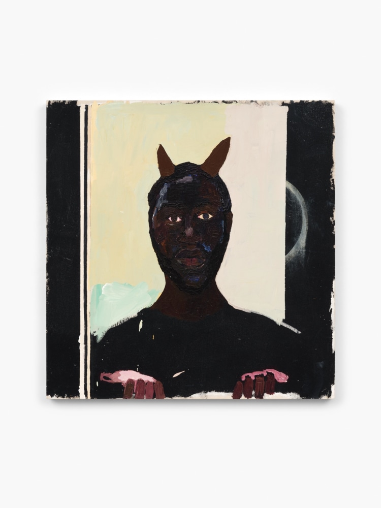 Henry Taylor Somebody Blessed Me, 2004 acrylic on canvas 30 x 30 in. (76.2 x 76.2 cm)