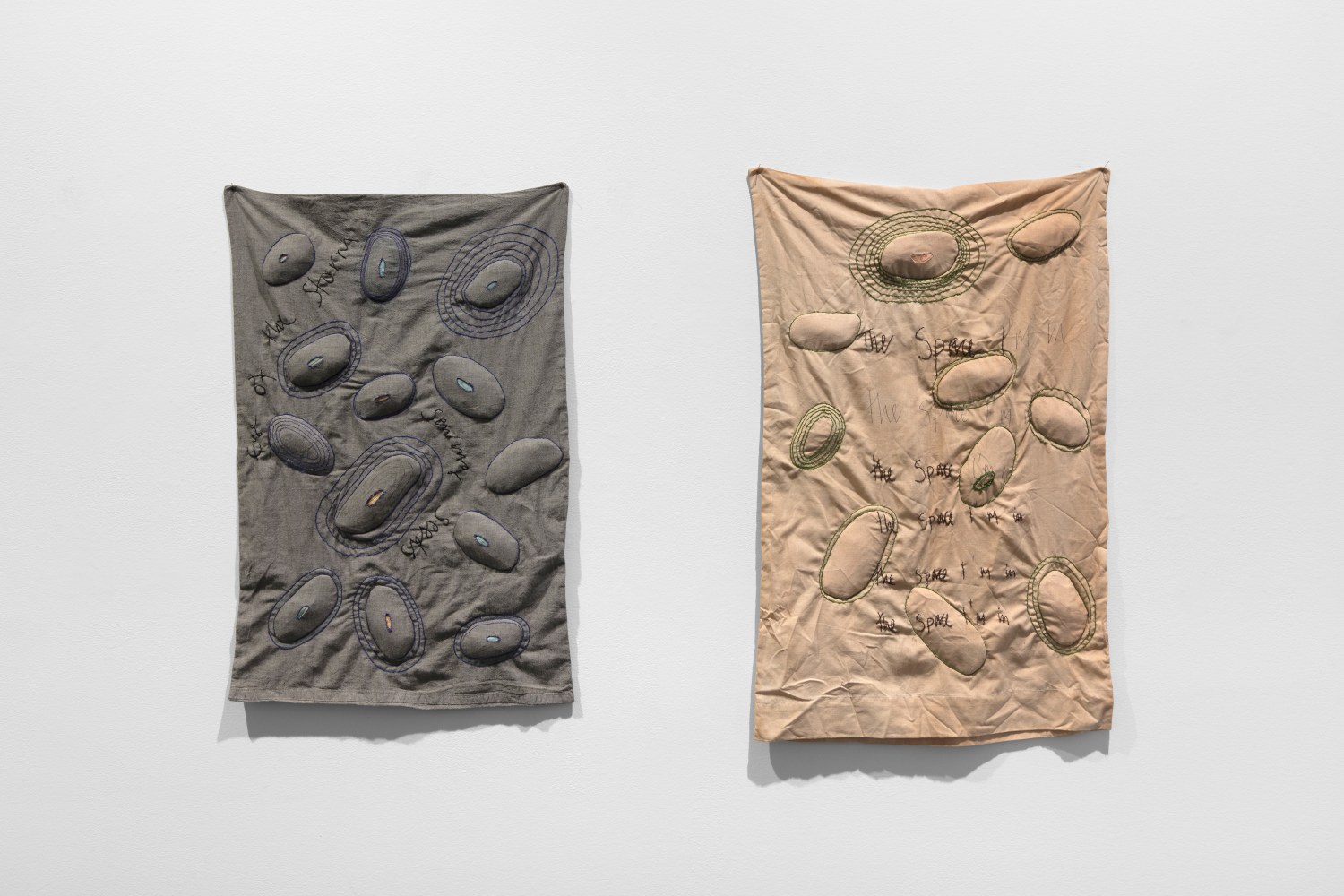 Installation view, Veronica Ryan, The Weather Inside, September 7 – October 19, 2019