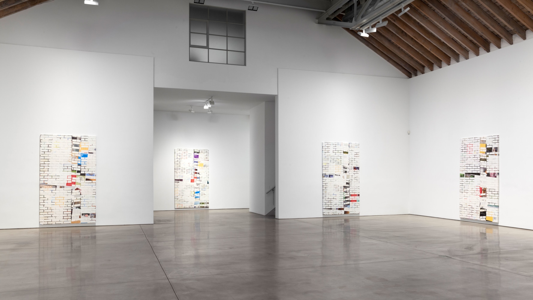 Installation view, Kelley Walker, March 3 – April 18, 2015