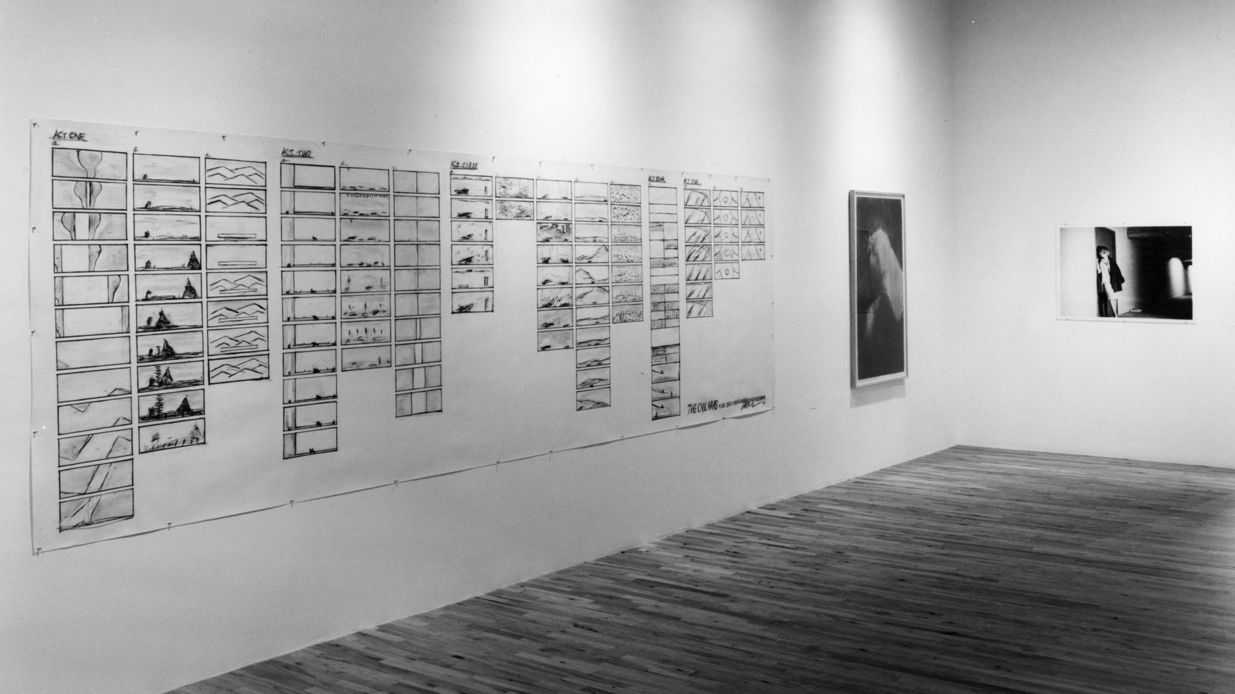 Installation view, Tenth Anniversary Benefit for the Kitchen, 155 Wooster Street, New York, September 19 - 26, 1981. Photo: Geoffrey Clements.