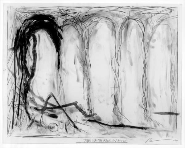 Robert Wilson &quot;Act I, Scene A&quot; Charcoal, graphite, conte crayon, and oilstick on paper 23&quot; x 29&quot;