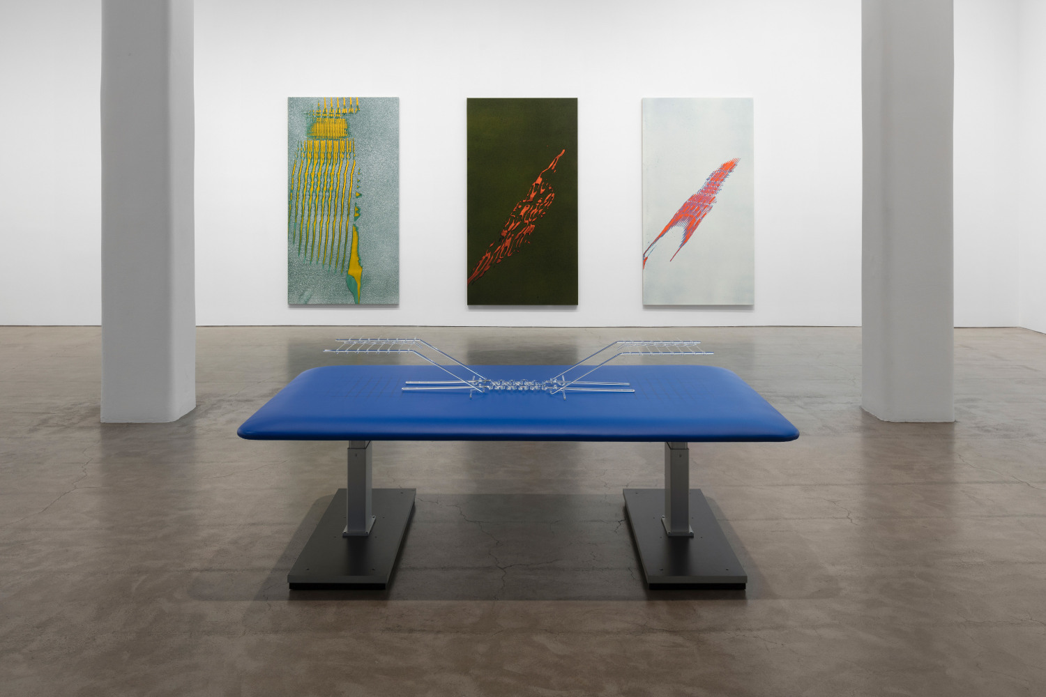 Installation view, Tauba Auerbach, A BROKEN STREAM, November 10 – December 15, 2018