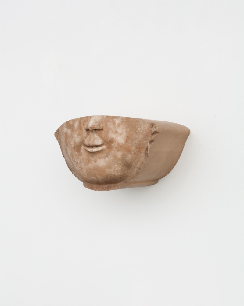 Preface to the third edition_Acknowledgment (Coupe II), 2014 3D print plaster composite, paint 4 1/2 x 7 1/2 x 6 in. (11.4 x 19.1 x 15.2 cm) Edition of 3, 1 AP