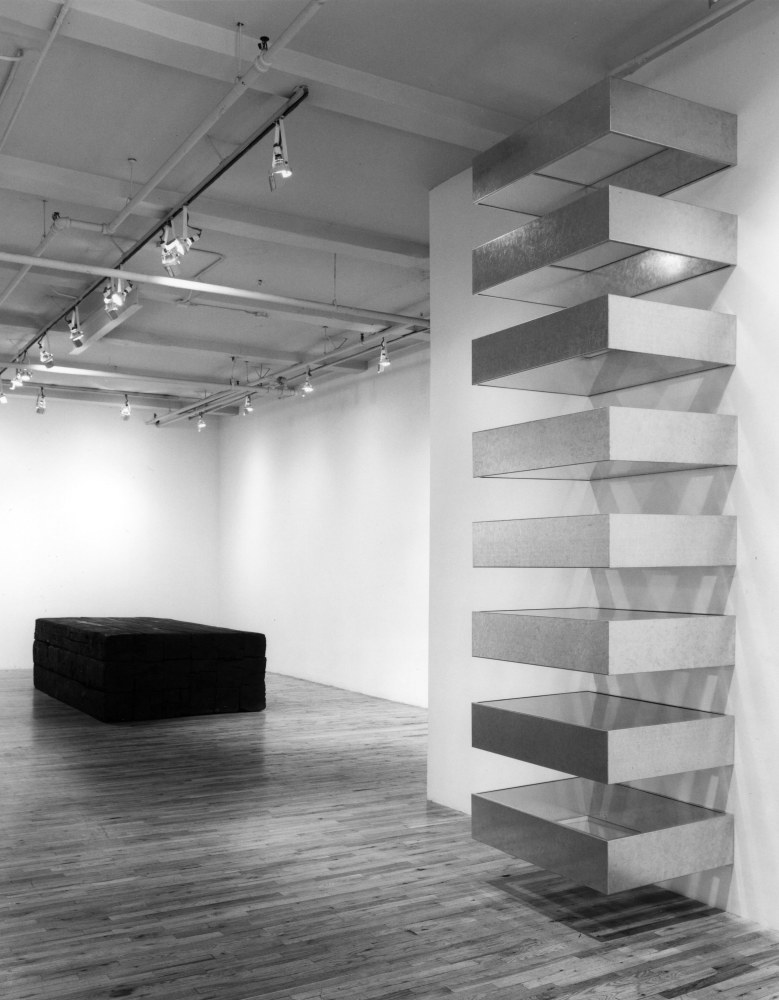 Installation view, Changing Group Exhibition, Paula Cooper Gallery, 155 Wooster Street, New York, November 23, 1985 - January 4, 1986. Photo: Geoffrey Clements.
