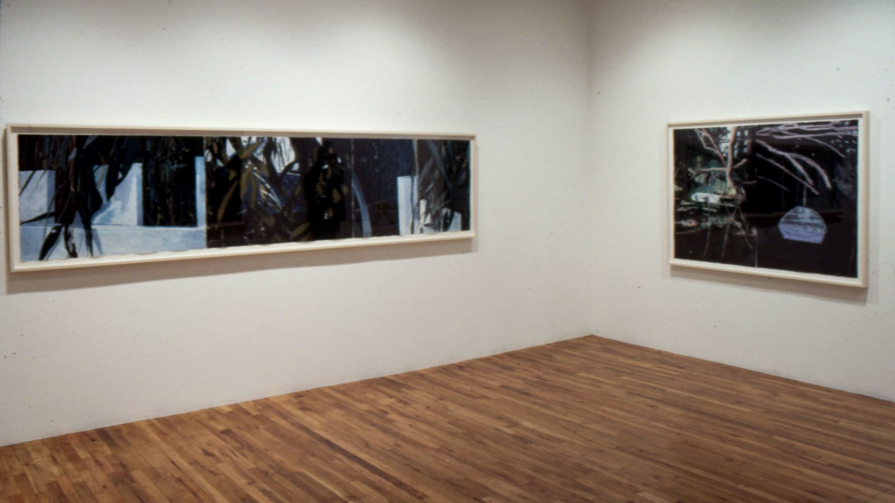 Installation view, Jennifer Bartlett, Paula Cooper Gallery, 155 Wooster Street, New York, February 21 - March 21, 1987. © Jennifer Bartlett. Courtesy Paula Cooper Gallery, New York, Marianne Boesky Gallery, New York, and The Jennifer Bartlett 2013 Trust. Photo: D. James Dee.