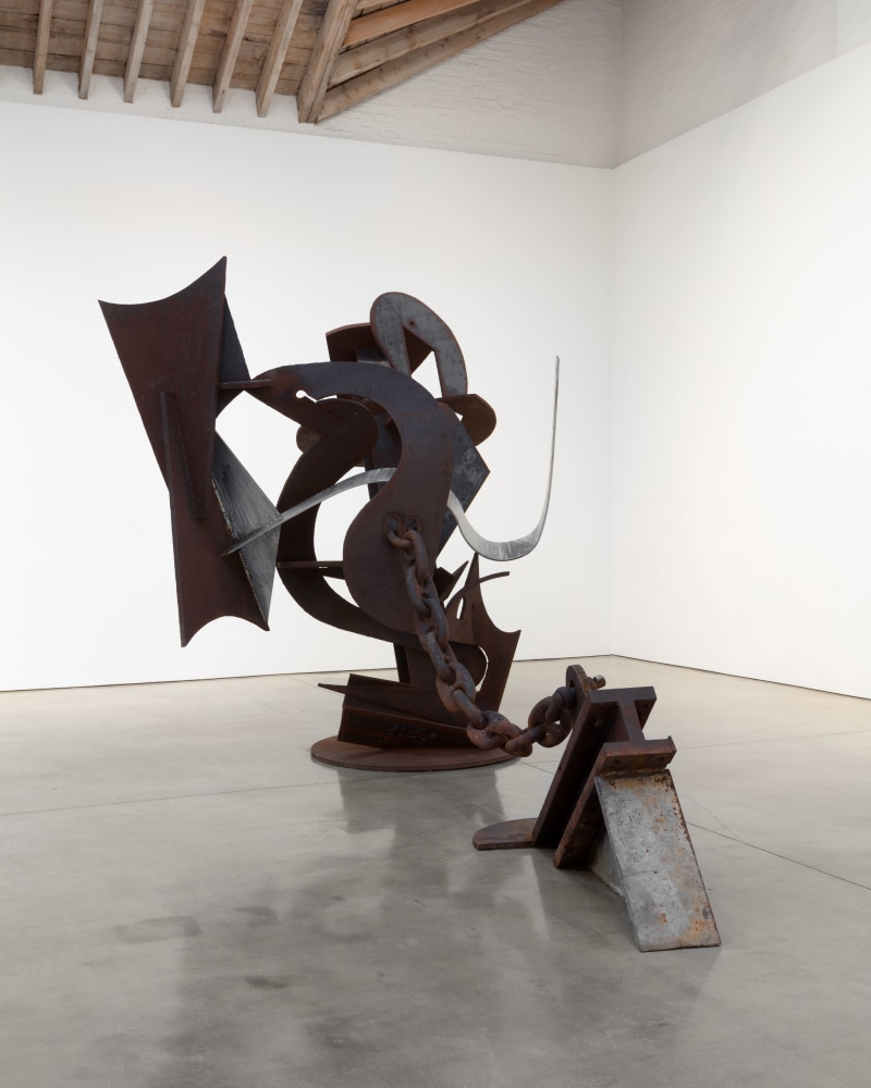 Szymborska, (detail), 2013-16 steel 124 x 271 x 100 in. (315 x 688.3 x 254 cm)