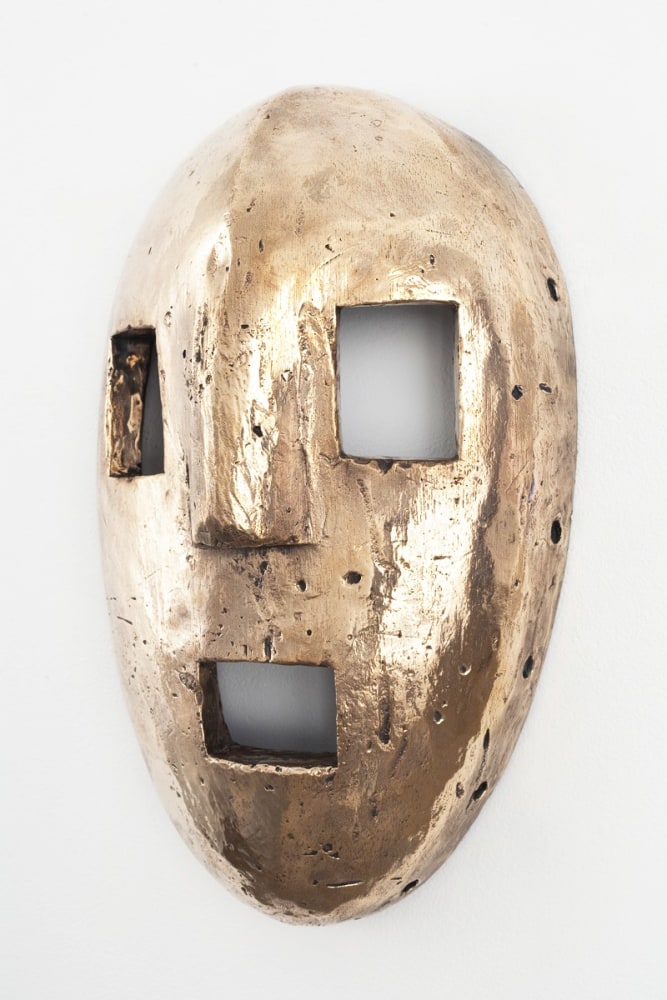 Sherrie Levine
Lega Mask, 2010
cast bronze
12 x 10 x 5 in. 13 1/4 x 8 x 3 1/4 in. (33.7 x 20.3 x 8.3 cm)
AP2, Edition of 12, 3 APs