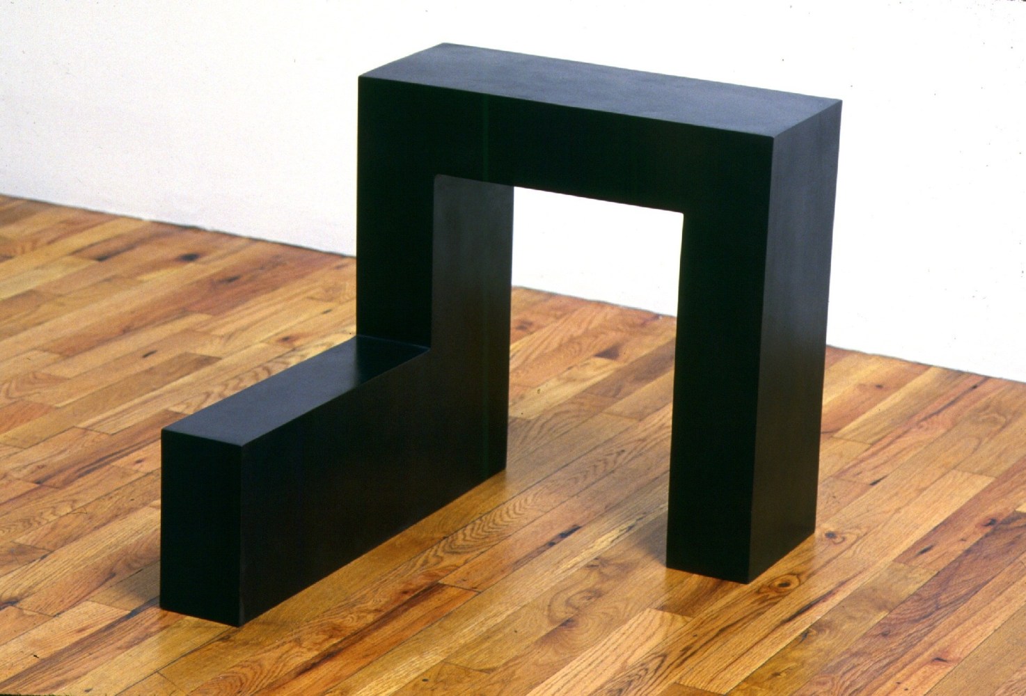 Tony Smith &quot;Trap&quot; 1968 Bronze 10&quot; x 55&quot; x 55&quot;