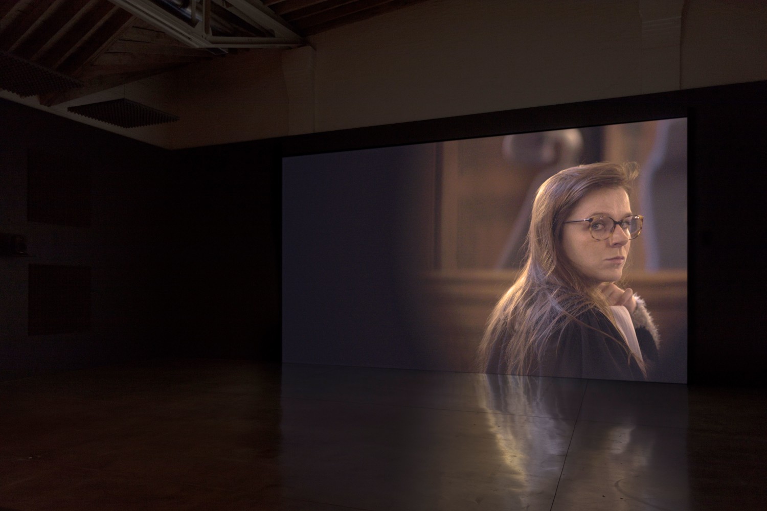 Installation view, Carey Young, Palais de Justice, September 7 – October 14, 2017