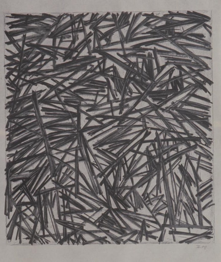 Julien Lethbridge "Untitled" 1998 Graphite on paper 25 1/4 x 20 1/8"