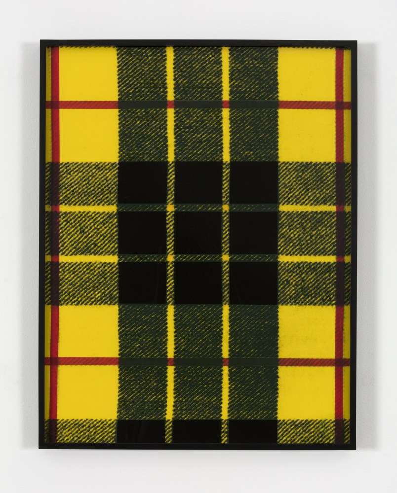 Sarah Charlesworth
Dress Macleod (Lewis), 1982-1983
black and white print, mounted with color adhesives and lacquered frame
frame: 33 1/4 x 25 3/4 x 1 1/2 in. (81.9 x 65.4 x 3.8 cm)
Edition of 3, + 1 AP