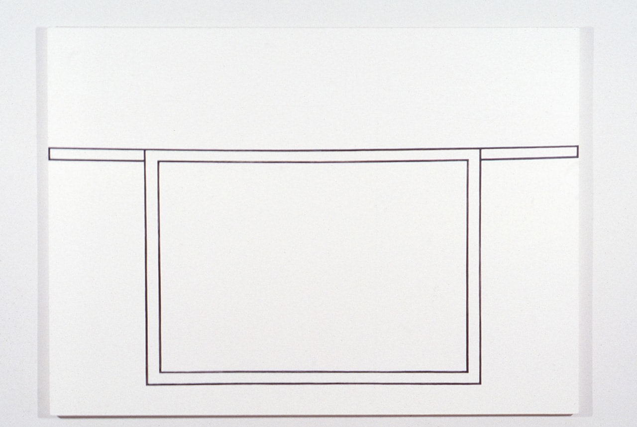 Dan Walsh &quot;Untitled&quot; 1993 Acrylic on canvas 66&quot; x 90&quot;