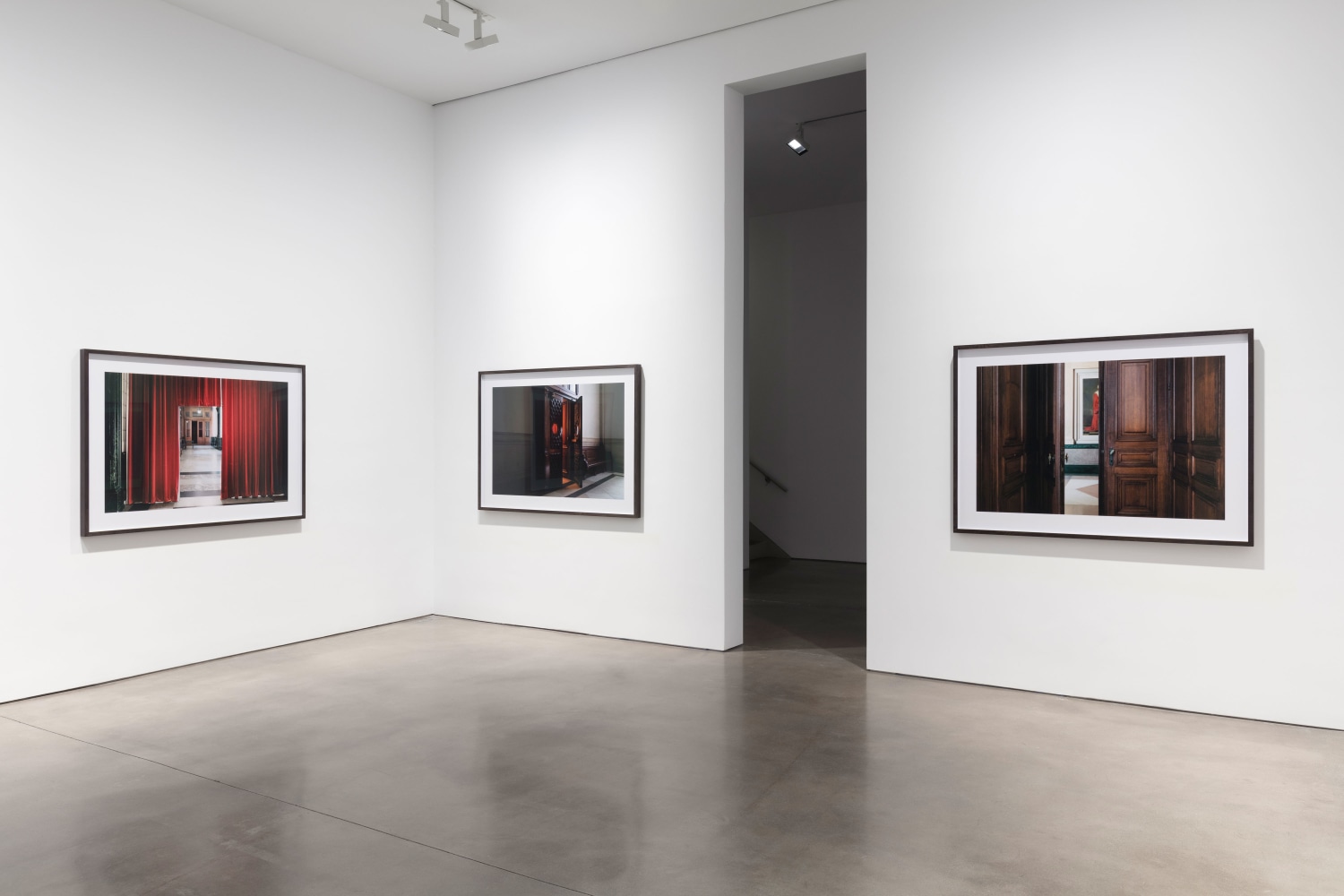 Installation view, Carey Young, Palais de Justice, September 7 – October 14, 2017
