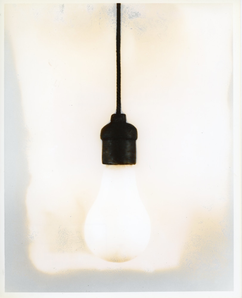 Robert Gober/Sherrie Levine &quot;Untitled Lightbulb&quot; 1990 Enamel, wax, rope 8&quot; x 3&quot; x 3&quot;