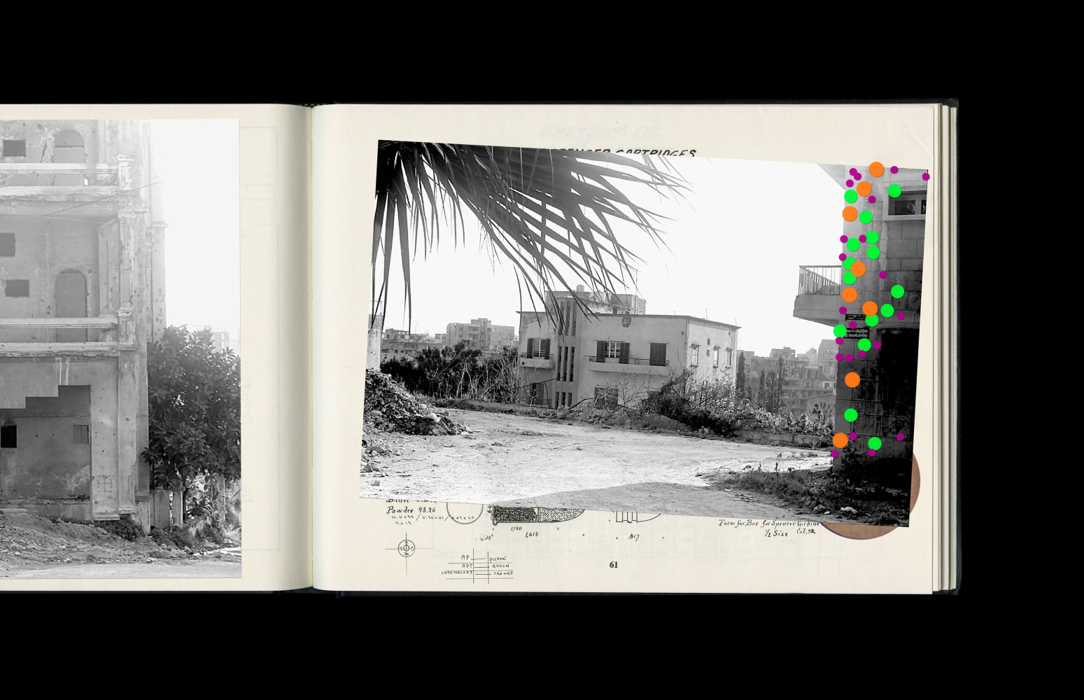 Walid Raad "Let's Be Honest, The Weather Helped (Saudi Arabia)" 1984-2007 Archival color inkjet print 18 1/4 x 28 1/4 in.