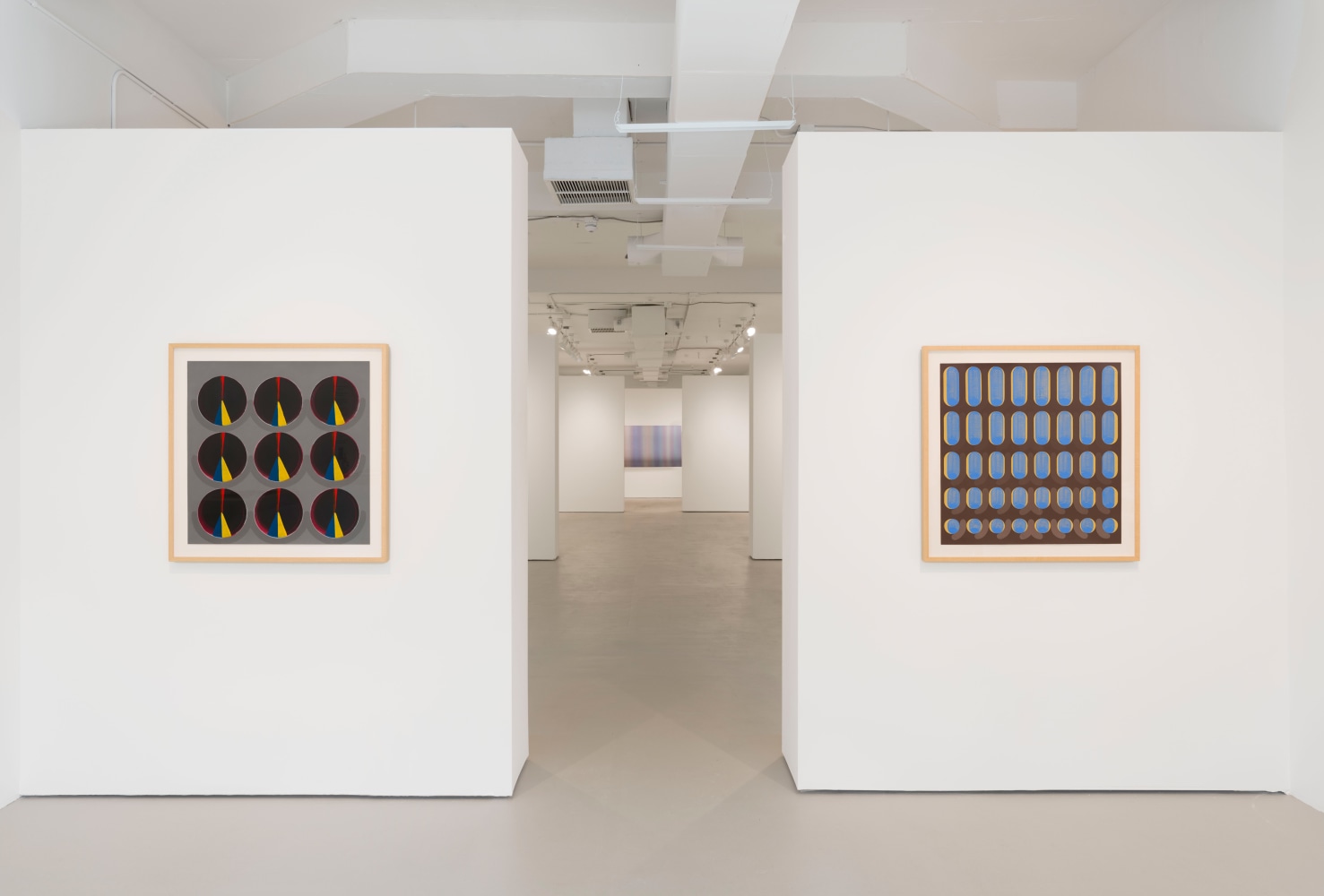 Installation view 1, Dan Walsh, January 29 – March 5, 2022