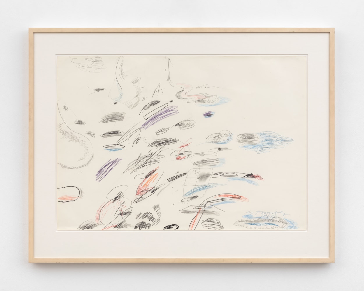 Cy Twombly Untitled, 1964