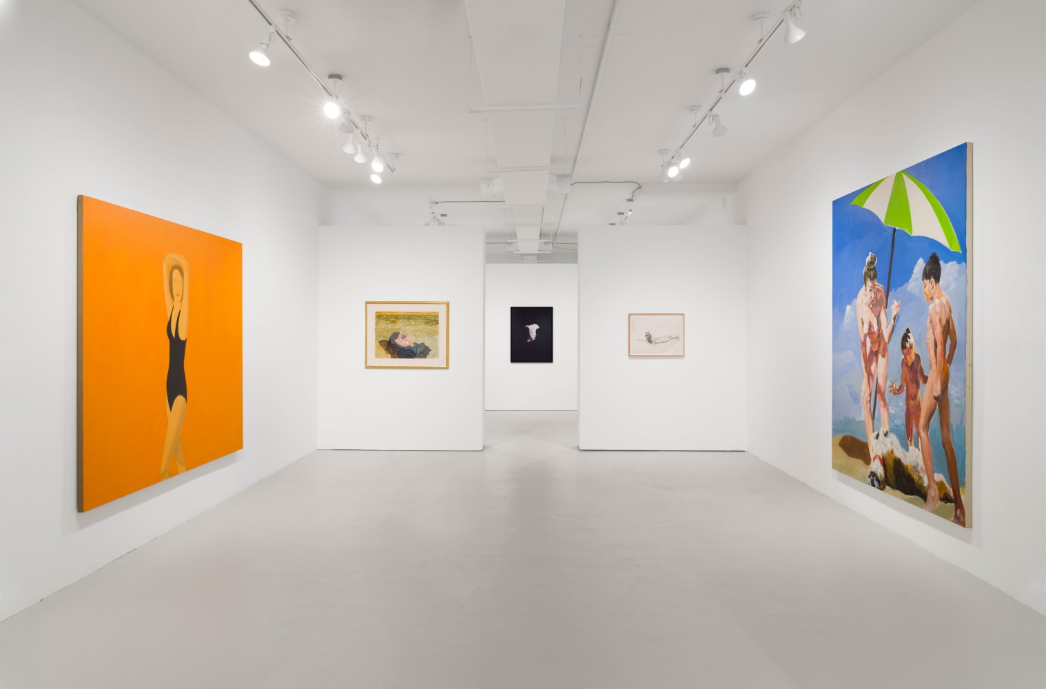Installation view, Bathers, Paula Cooper Gallery, March 11 – April 15, 2023.