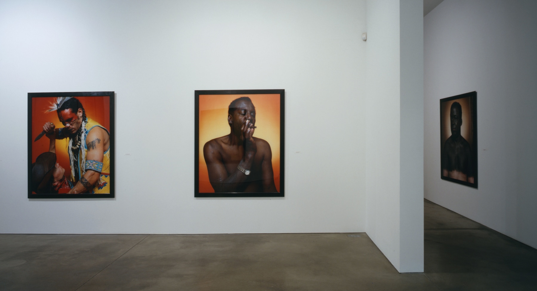Installation view, The Interpretation of Dreams, Paula Cooper Gallery, 534 W 21st Street, New York. May 12 - June 8, 2001. © Andres Serrano. Courtesy Paula Cooper Gallery, New York. Photo: Adam Reich.