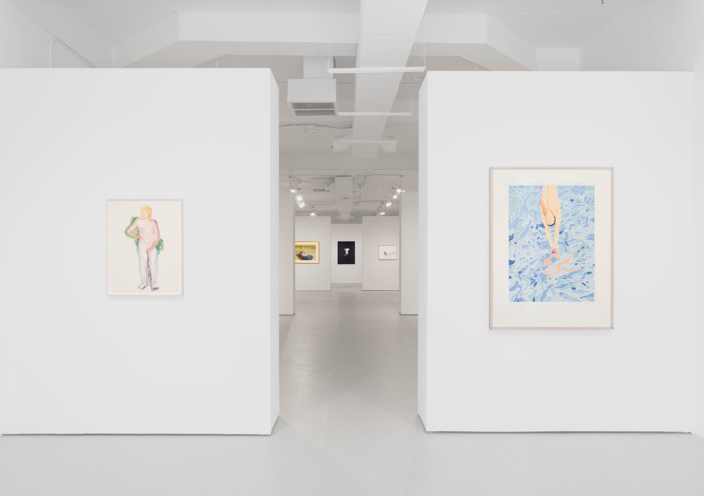 Installation view, Bathers, Paula Cooper Gallery, March 11 – April 15, 2023.