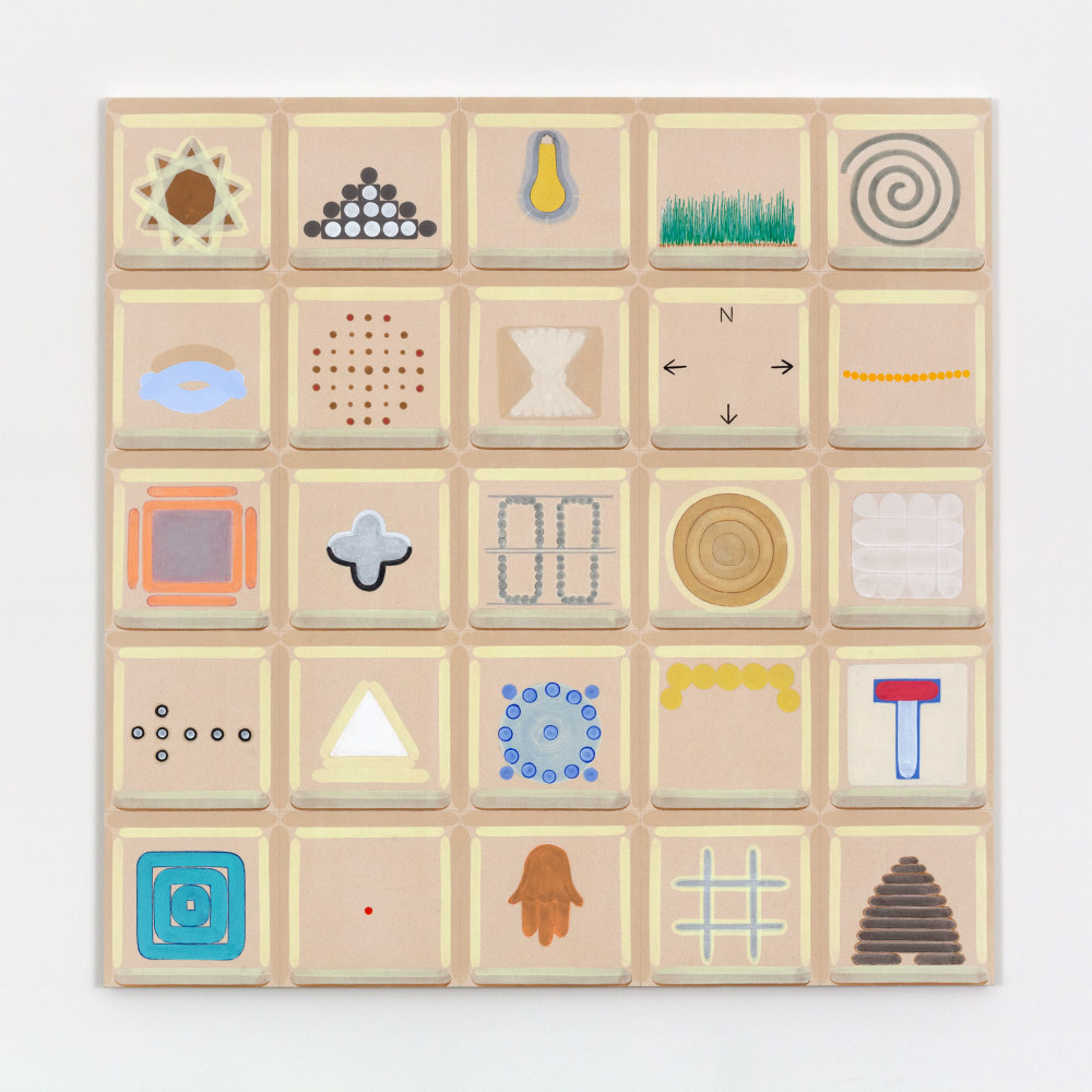 Dan Walsh Cycle III, 2013 pencil and acrylic on canvas 177.8 x 177.8 x 3.8 cm 70 x 70 in. (177.8 x 177.8 cm)