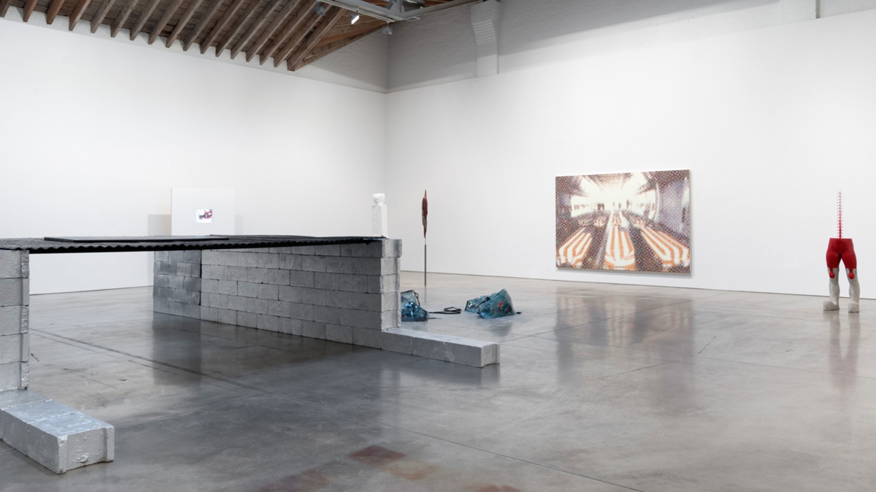 Installation view, Every Revolution is a Roll of the Dice, Paula Cooper Gallery, 534 W 21st Street, New York. January 8 - February 10, 2009.
