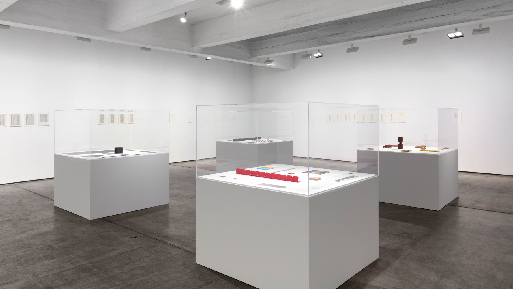 Carl Andre - Small Sculptures and Short Words - Exhibitions