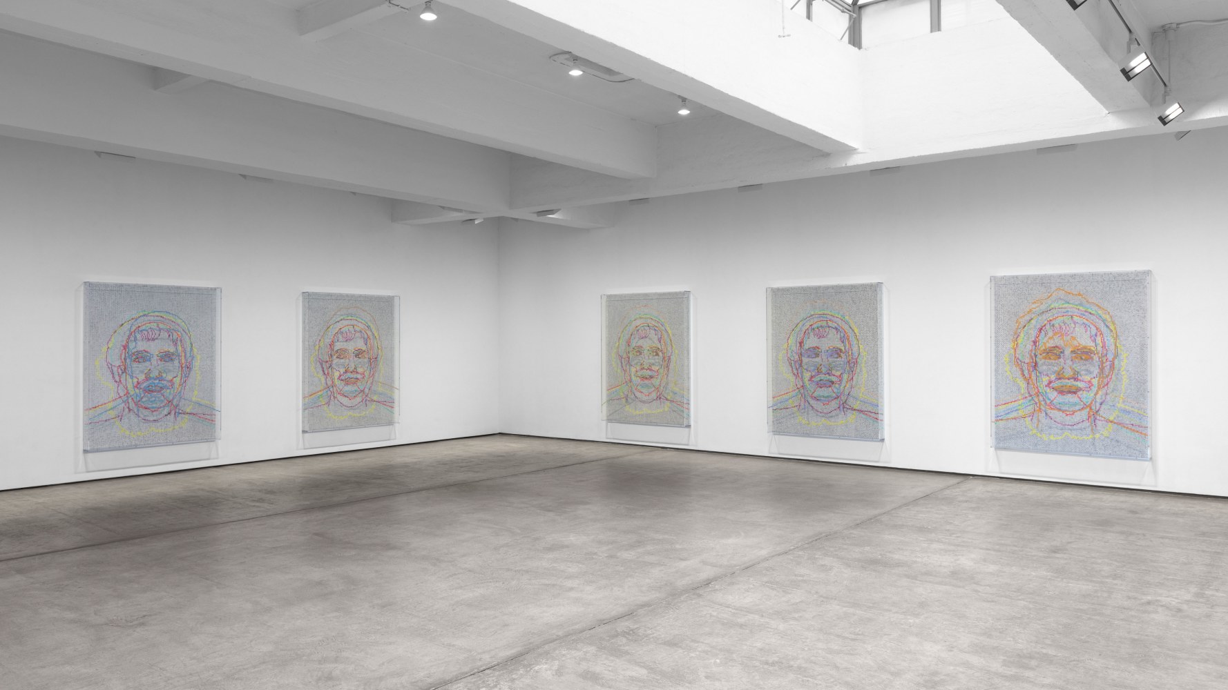 Installation view, Charles Gaines, May 3 – June 23, 2018