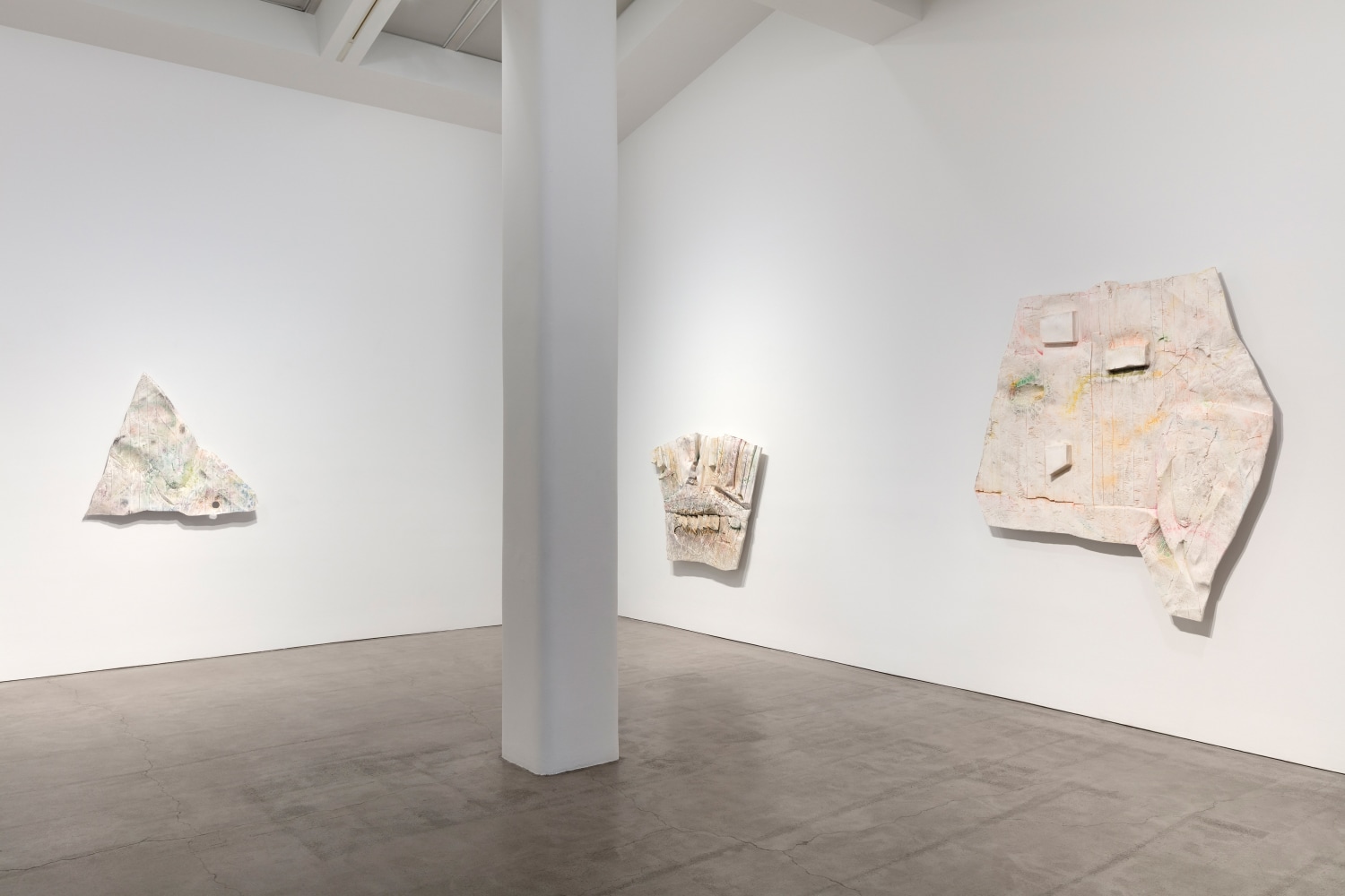 Installation view, Céleste Boursier-Mougenot, Liz Glynn, Robert Grosvenor, Justin Matherly, Paul Pfeiffer, April 4 – May 4, 2019