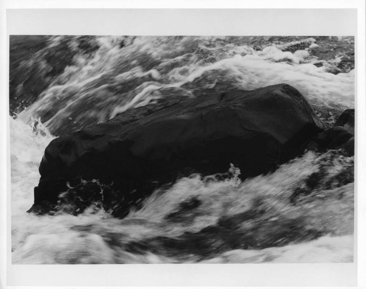 Peter Campus &quot;Falls&quot; 1986 Silverprint photograph 15 1/2&quot; x 23 1/4&quot;