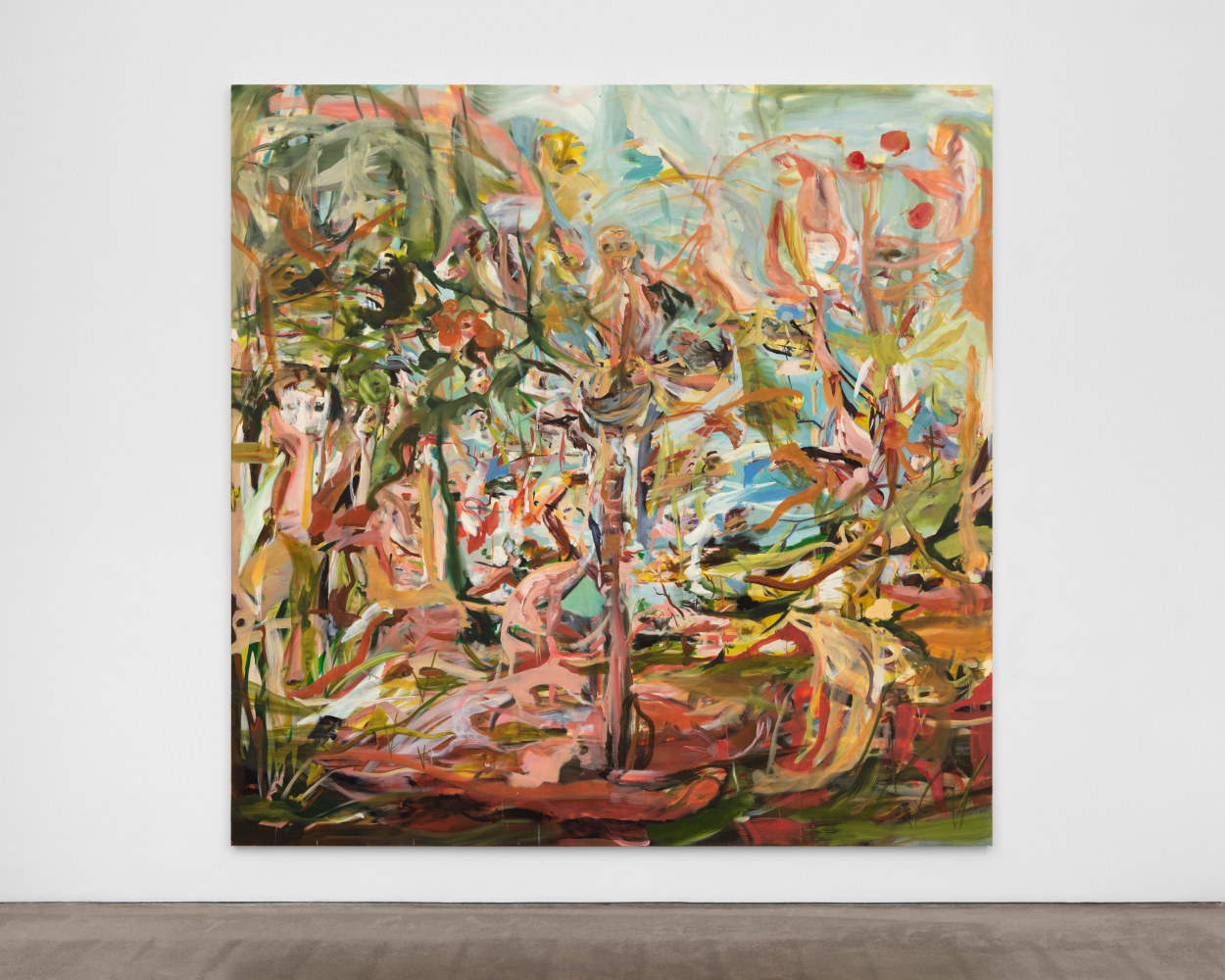 Cecily Brown
The Demon Menagerie, 2019-2020
oil on linen
105 1/2 x 105 1/2 in. (268 x 268 cm)