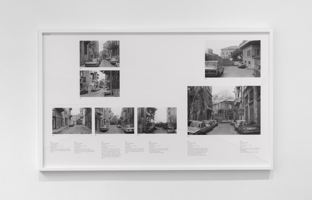 WALID RAAD / THE ATLAS GROUP Sweet Talk: Commissions (Beirut) _ Plate 240, 2010 archival inkjet print 44 x 74 in. (112 x 188 cm) framed: 45 1/2 x 75 3/8 in. (115.6 x 191.5 cm)