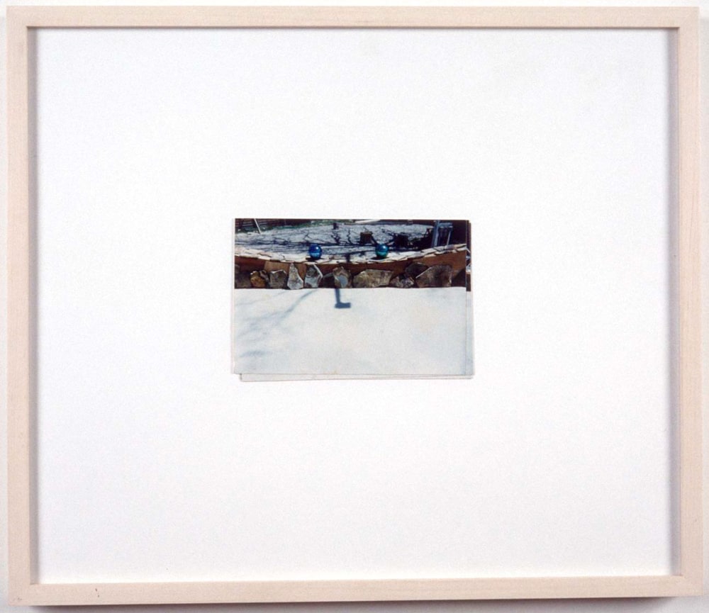Robert Grosvenor "Untitled" 1997 Color photographs, collaged 4 1/4" x 6 1/4"