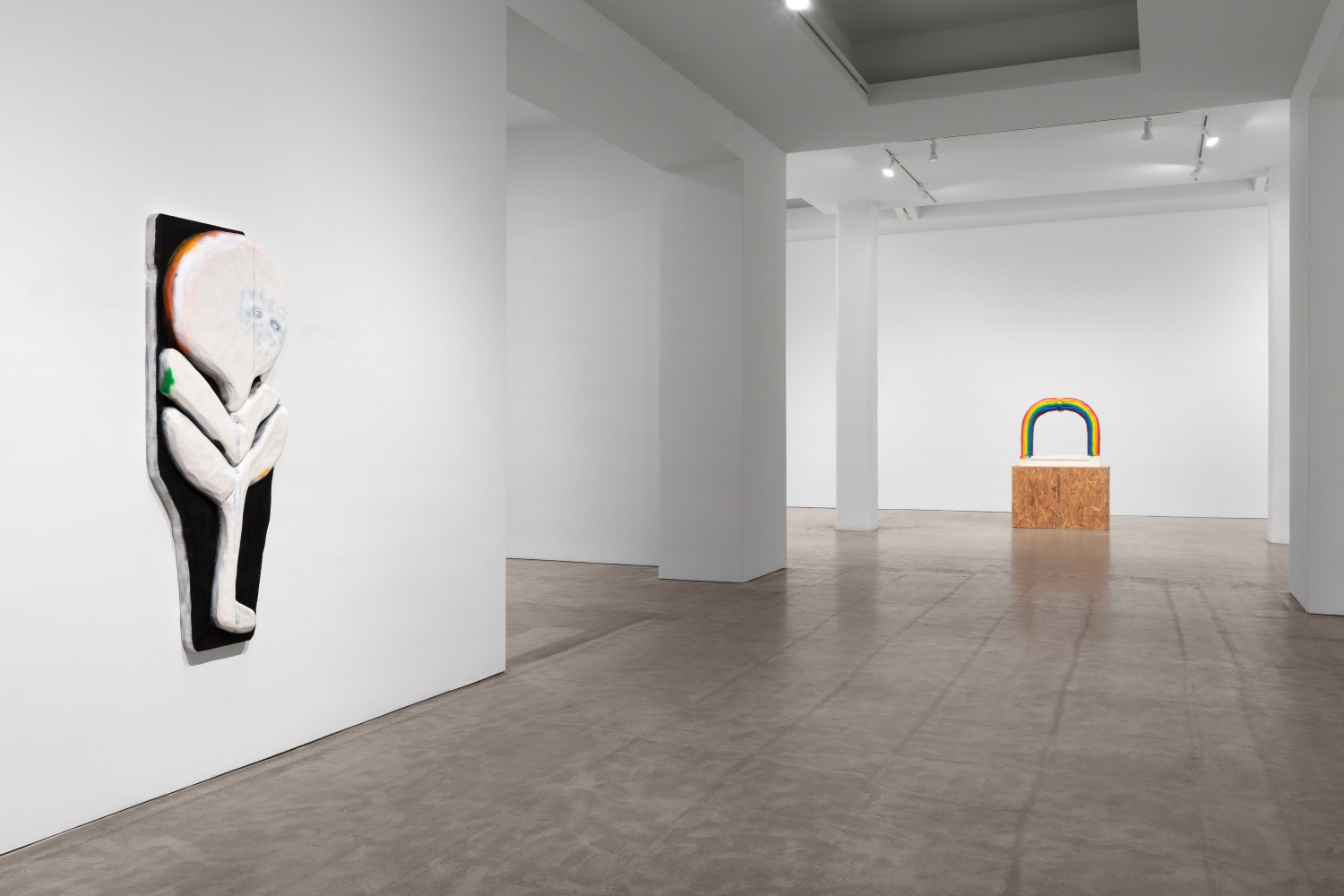 Installation view, Justin Matherly, January 7 – February 20, 2021