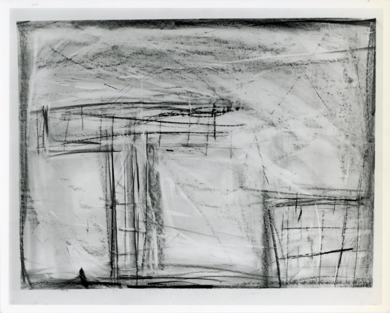 Robert Wilson &quot;The Civil Wars&quot; 1984 Graphite on paper 20 1/4&quot; x 27 3/4&quot;