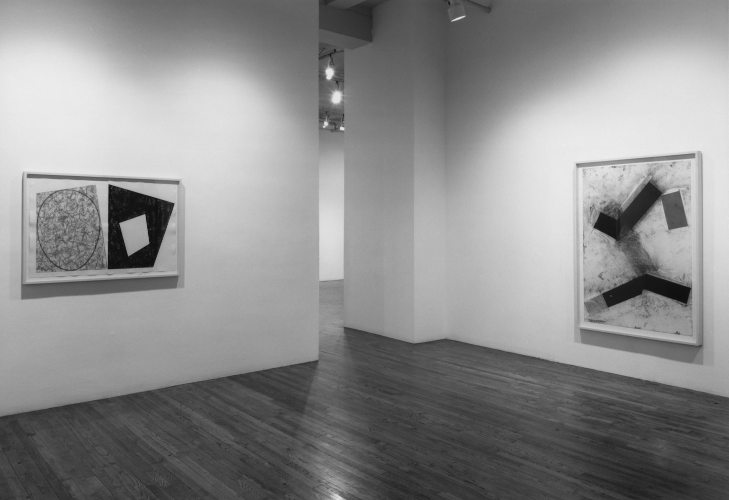 Installation view, Works on Paper, Paula Cooper Gallery, 155 Wooster Street, New York, March 9 - April 1, 1989. Photo: Geoffrey Clements.