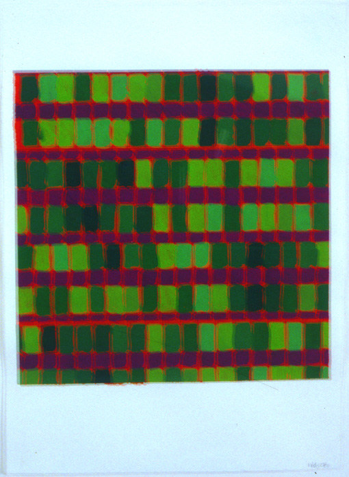 Wayne Gonzales "Untitled" 2001 Gouache on paper 11 1/4 x 8 1/8 in.