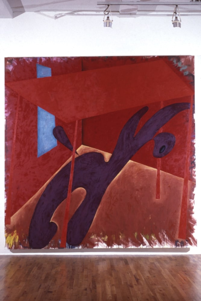 Elizabeth Murray &quot;Sleep&quot; 1983-84 Oil on Canvas 129 x 129&quot;