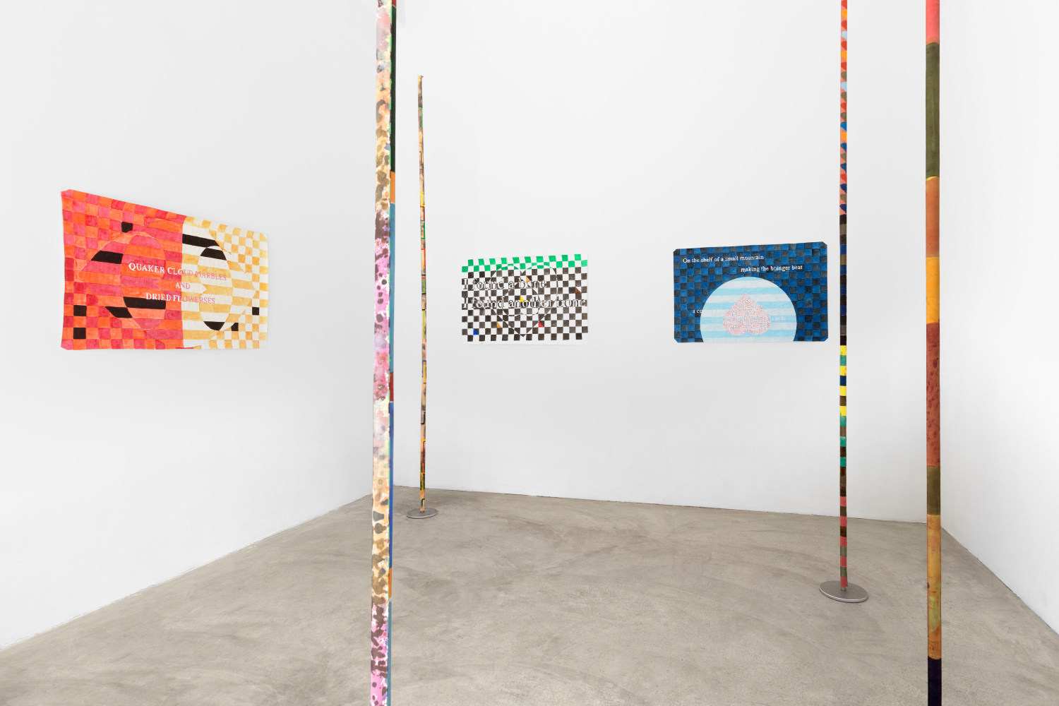 Installation view, Ben Estes, Alan Shields, Curated By Laura Hunt, April 18 – May 12, 2018