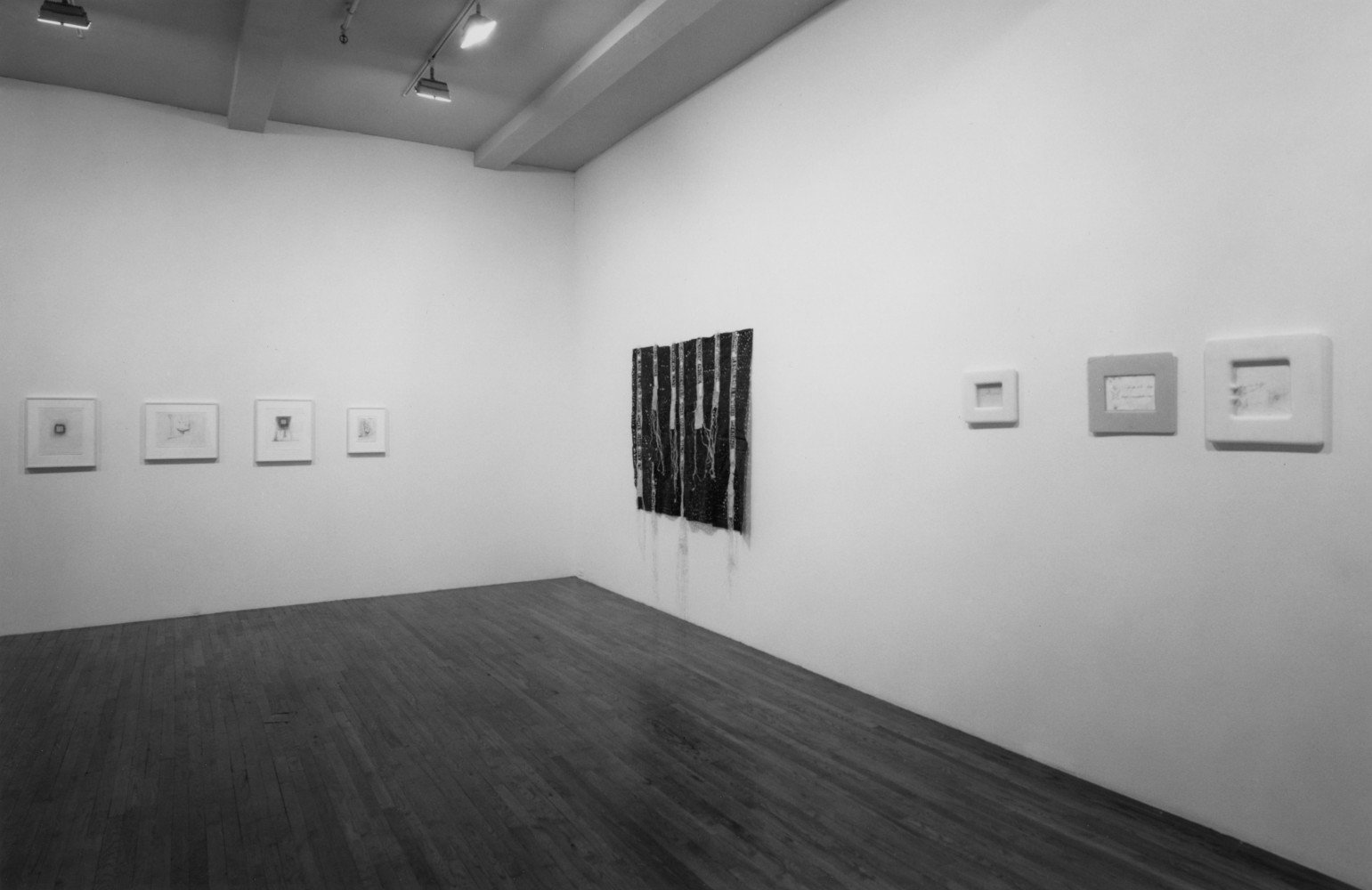 Installation view, Works on Paper, Paula Cooper Gallery, 155 Wooster Street, New York, February 26 - March 25, 1993. Photo: Geoffrey Clements.