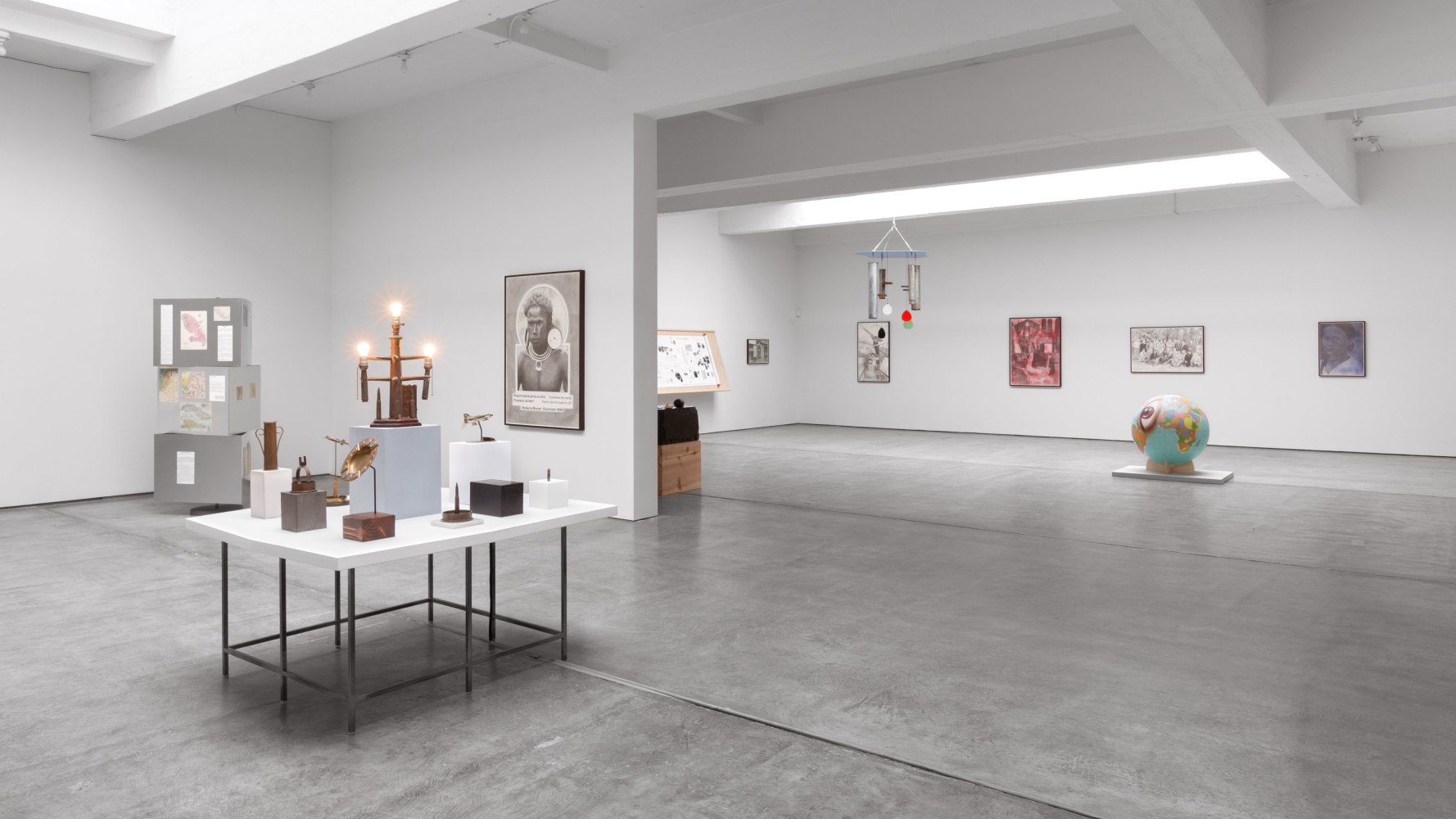 Installation view, Sam Durant, September 12 – October 18, 2014