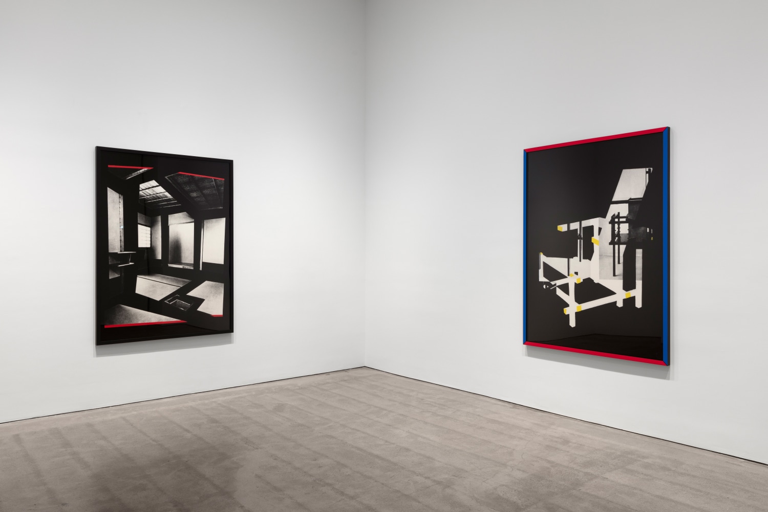 Installation view, Sarah Charlesworth, February 23 – March 23, 2019