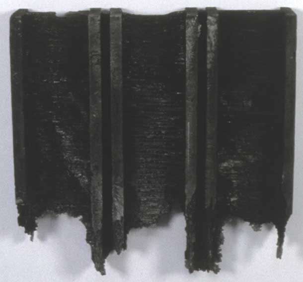 Rudolf Stingel "Untitled" 1998 Cast Aluminum 23 1/2" x 23 1/2" x 4"