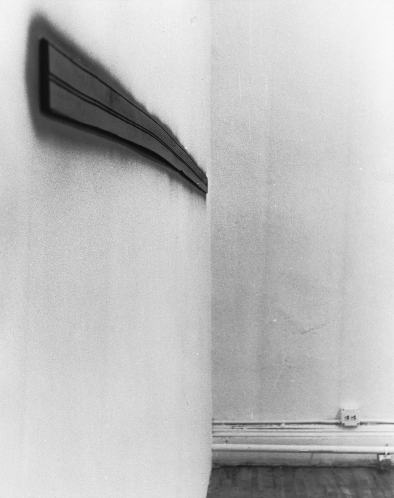 Installation view, Art For Peace, September 1970, Paula Cooper Gallery, 96-100 Prince Street, New York. Photo: Susan Horowitz.