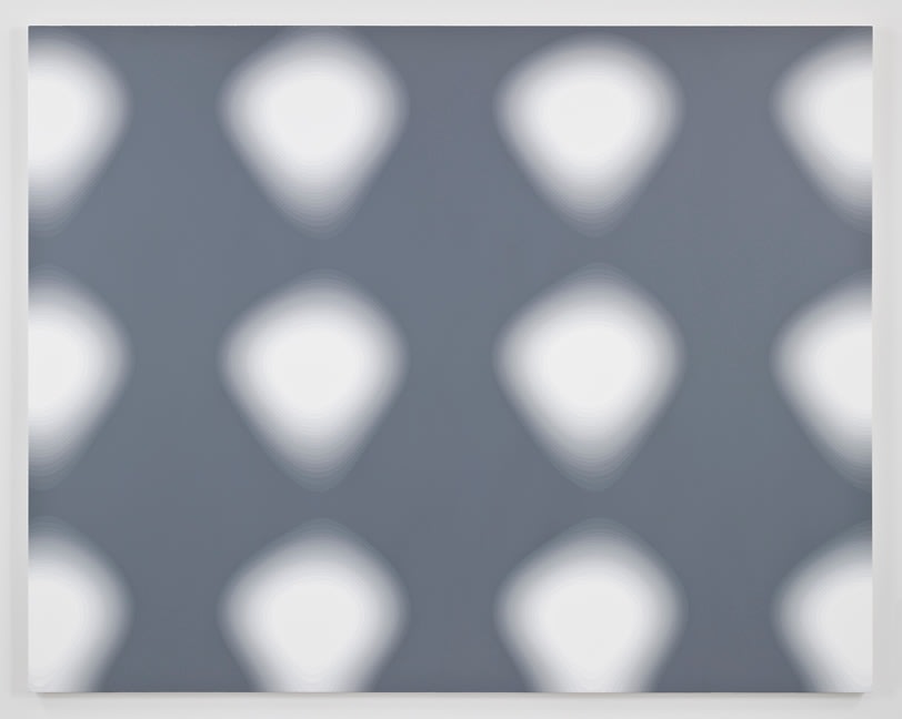 Wayne Gonzales "Untitled" 2009 Acrylic on canvas 68 x 86 in.