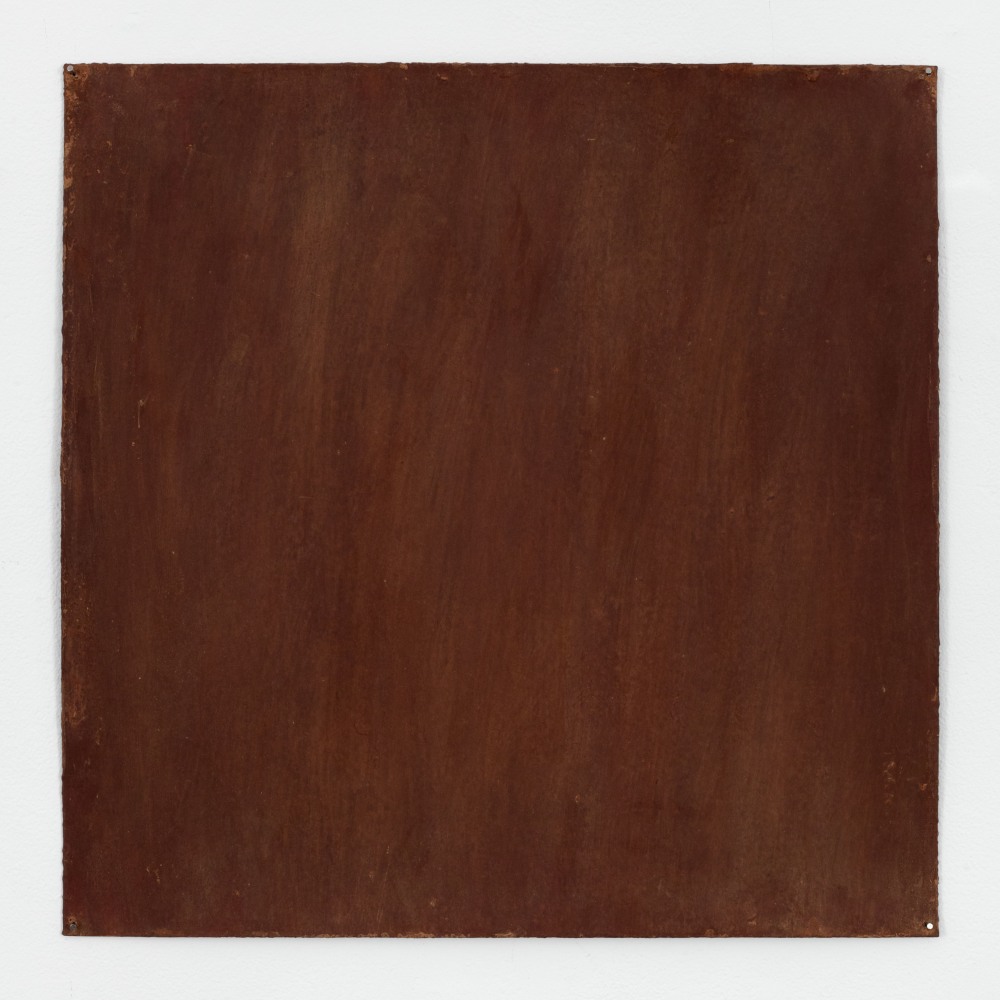 Meg Webster Cocoa, 2013 cocoa on Arches paper 16 x 16 in. (40.6 x 40.6 cm)